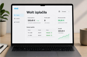Wolt izplačila